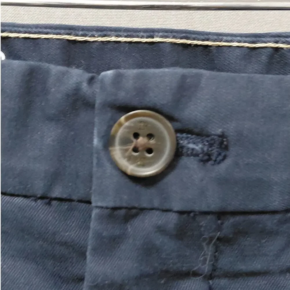 Banana Republic Lived-In Chino Tapered Slim Fit Stretch Men Size W33 L34